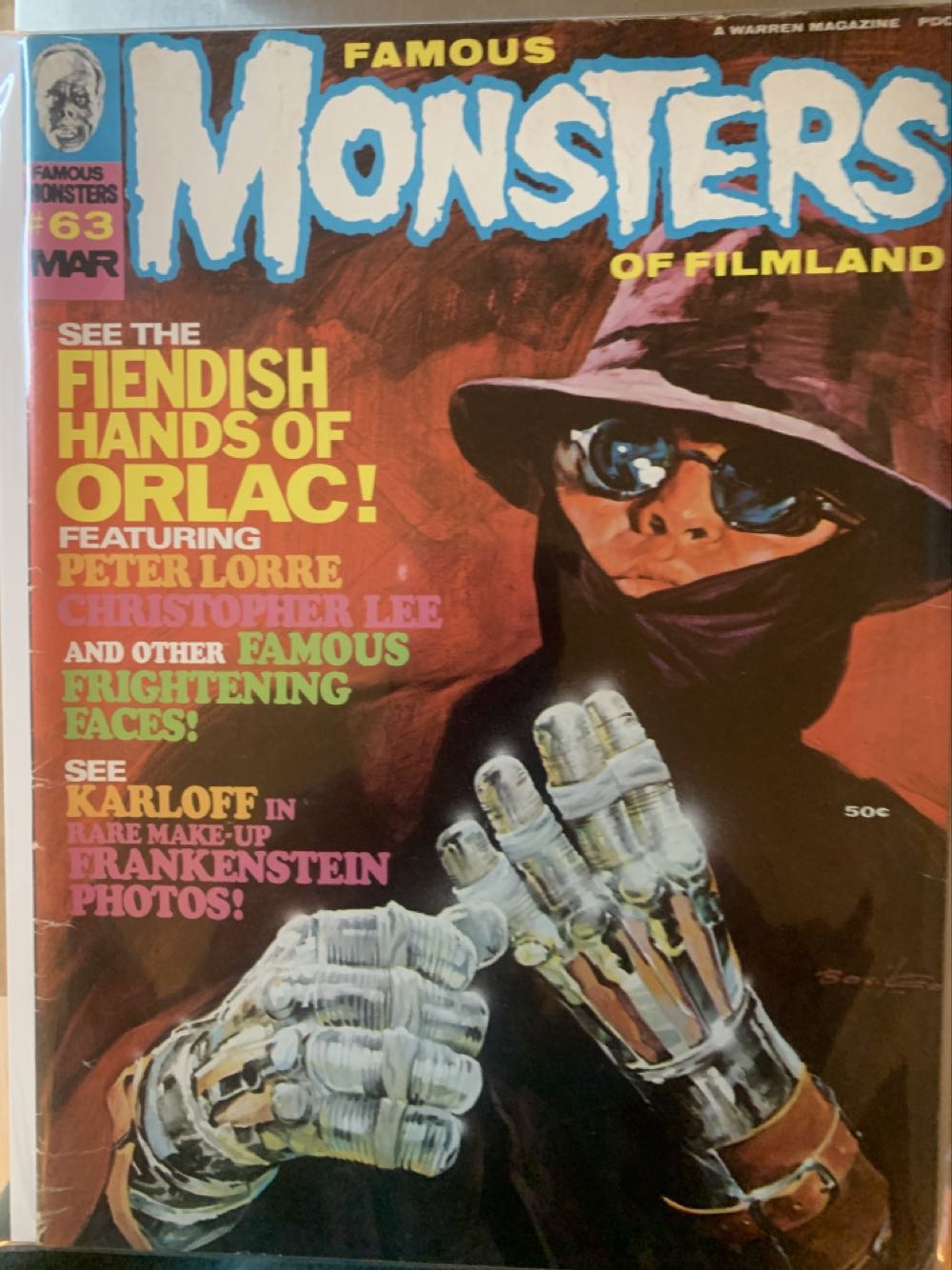 Famous Monsters Of Filmland  (March) magazine collectible - Main Image 2