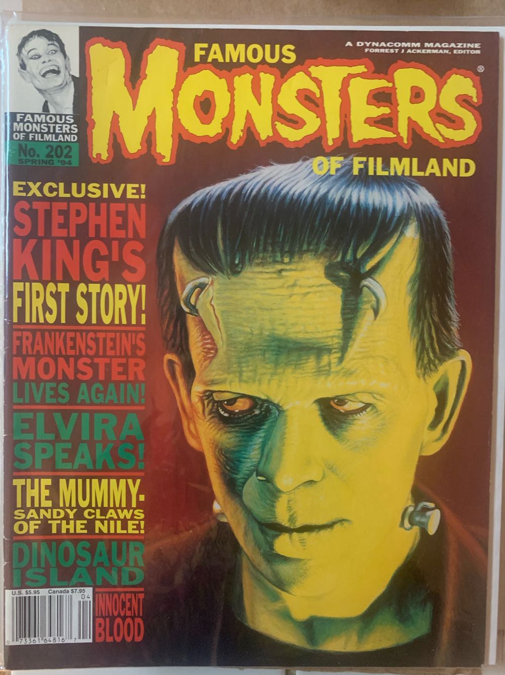 Famous Monsters Of Filmland  (April) magazine collectible [Barcode 073361648167] - Main Image 3