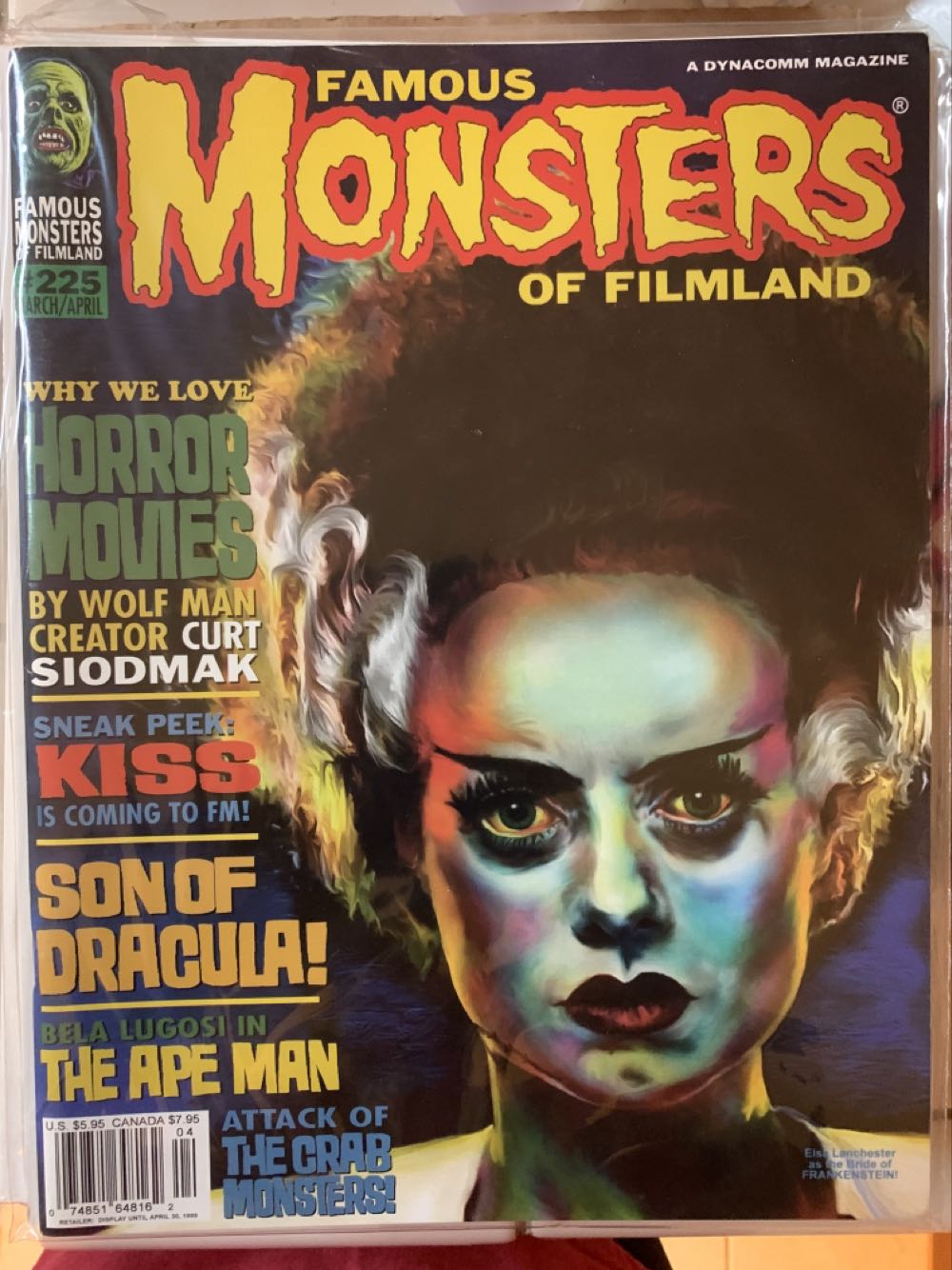 Famous Monsters Of Filmland  (April) magazine collectible [Barcode 074851648162] - Main Image 3