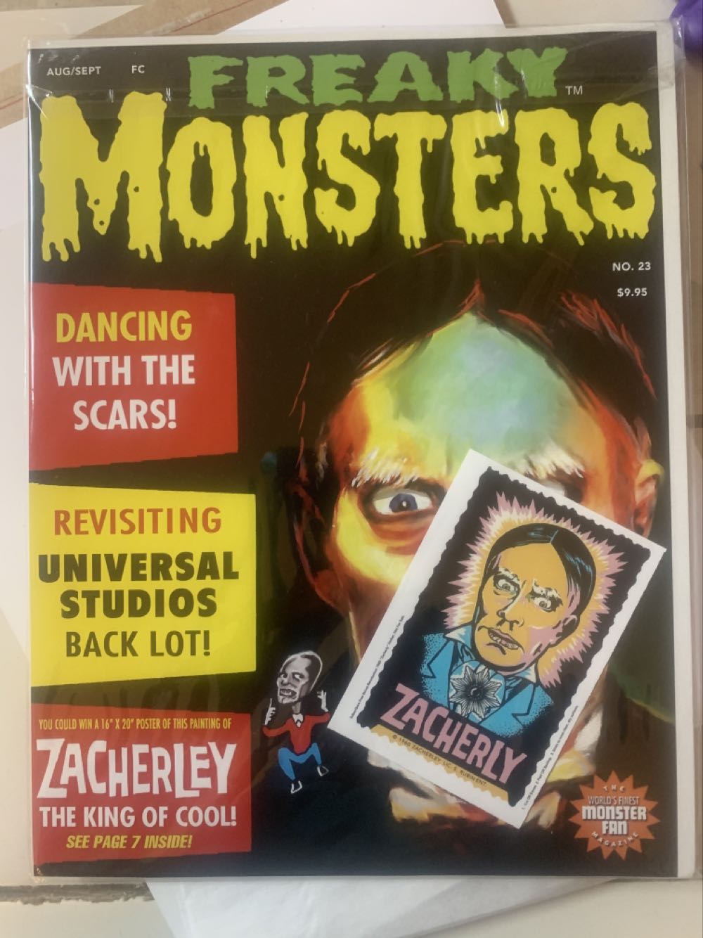 Freaky Monsters Magazine  (July) magazine collectible - Main Image 2