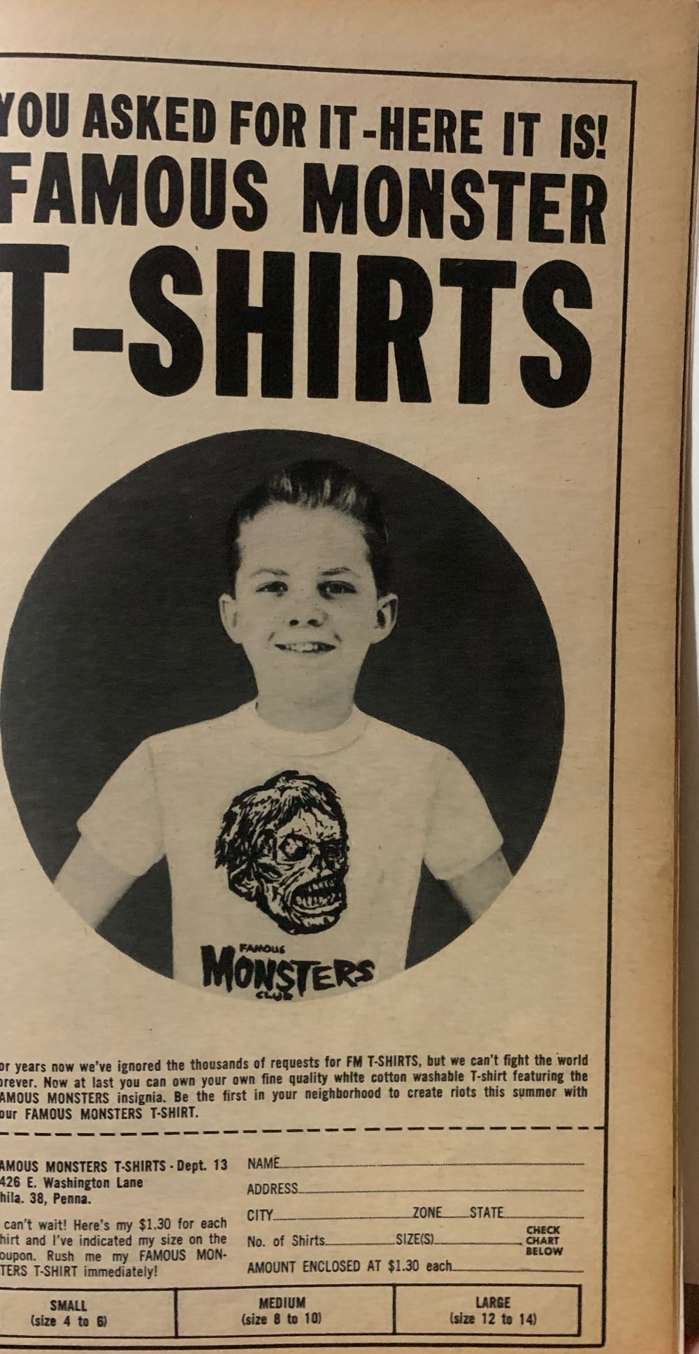 Famous Monsters Of Filmland  (August) magazine collectible - Main Image 3