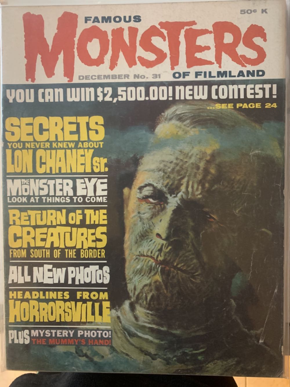 Famous Monsters Of Filmland  (December) magazine collectible - Main Image 3