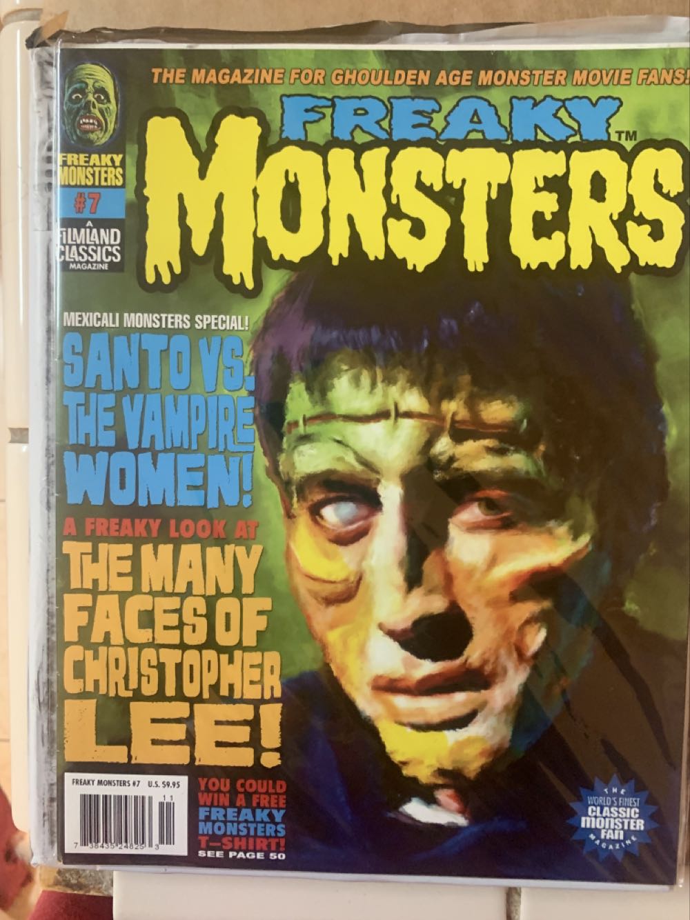 Freaky Monsters Magazine  magazine collectible - Main Image 4