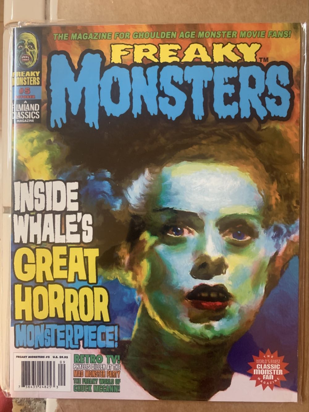 Freaky Monsters Magazine  (October) magazine collectible - Main Image 2