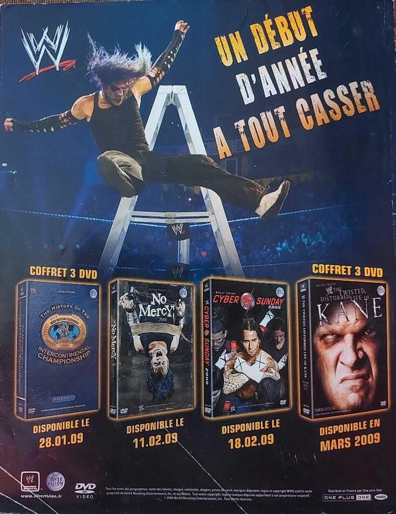 WWE Magazine  (janvier) magazine collectible [Barcode 378043380595900040] - Main Image 2