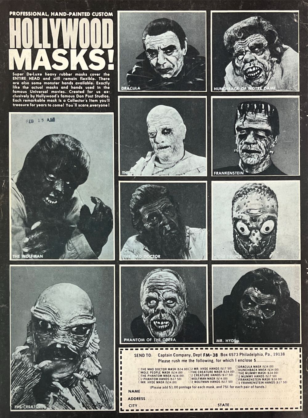 Famous Monsters Of Filmland 38  (April) magazine collectible - Main Image 2