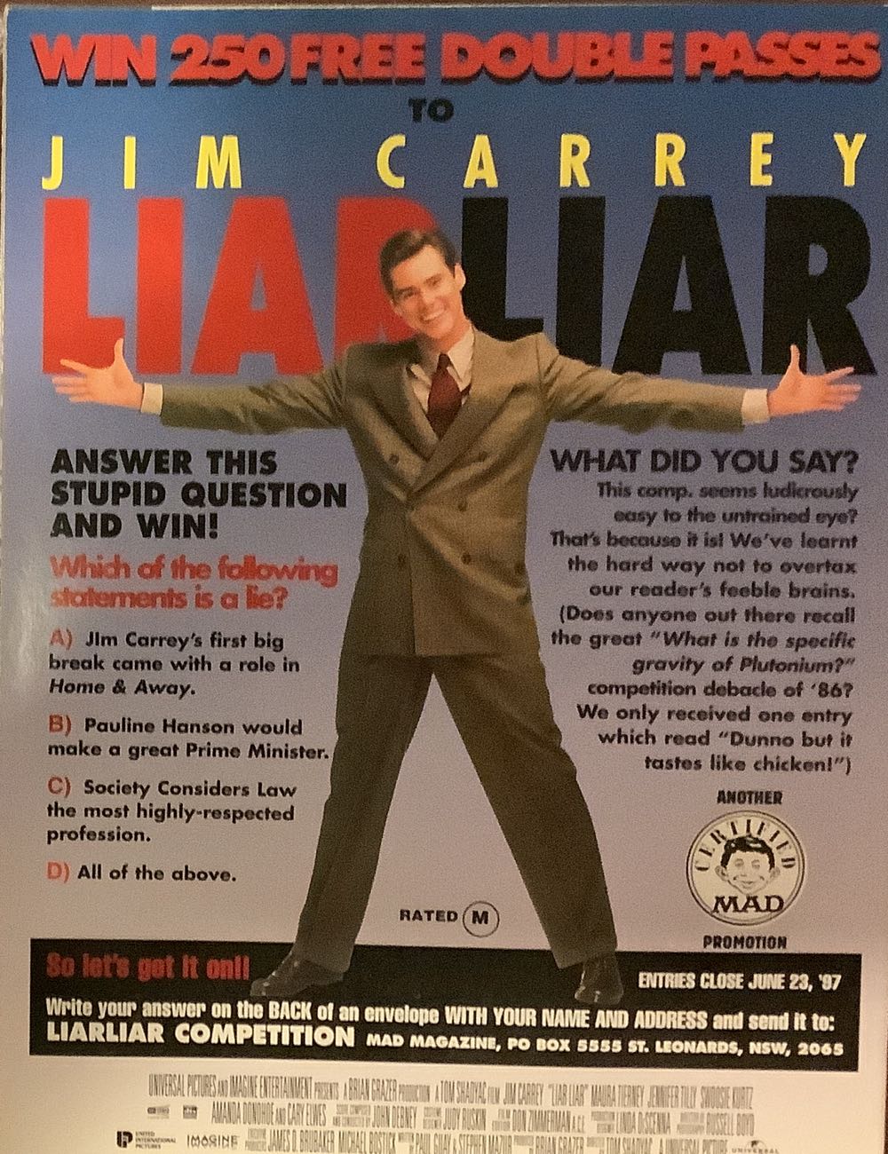 Australian Mad Magazine  (August) magazine collectible [Barcode 977072618100004] - Main Image 2