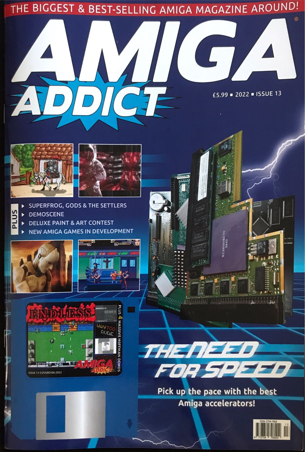 Amiga Addict Issue 13  (July) magazine collectible [Barcode 977275470600213] - Main Image 1
