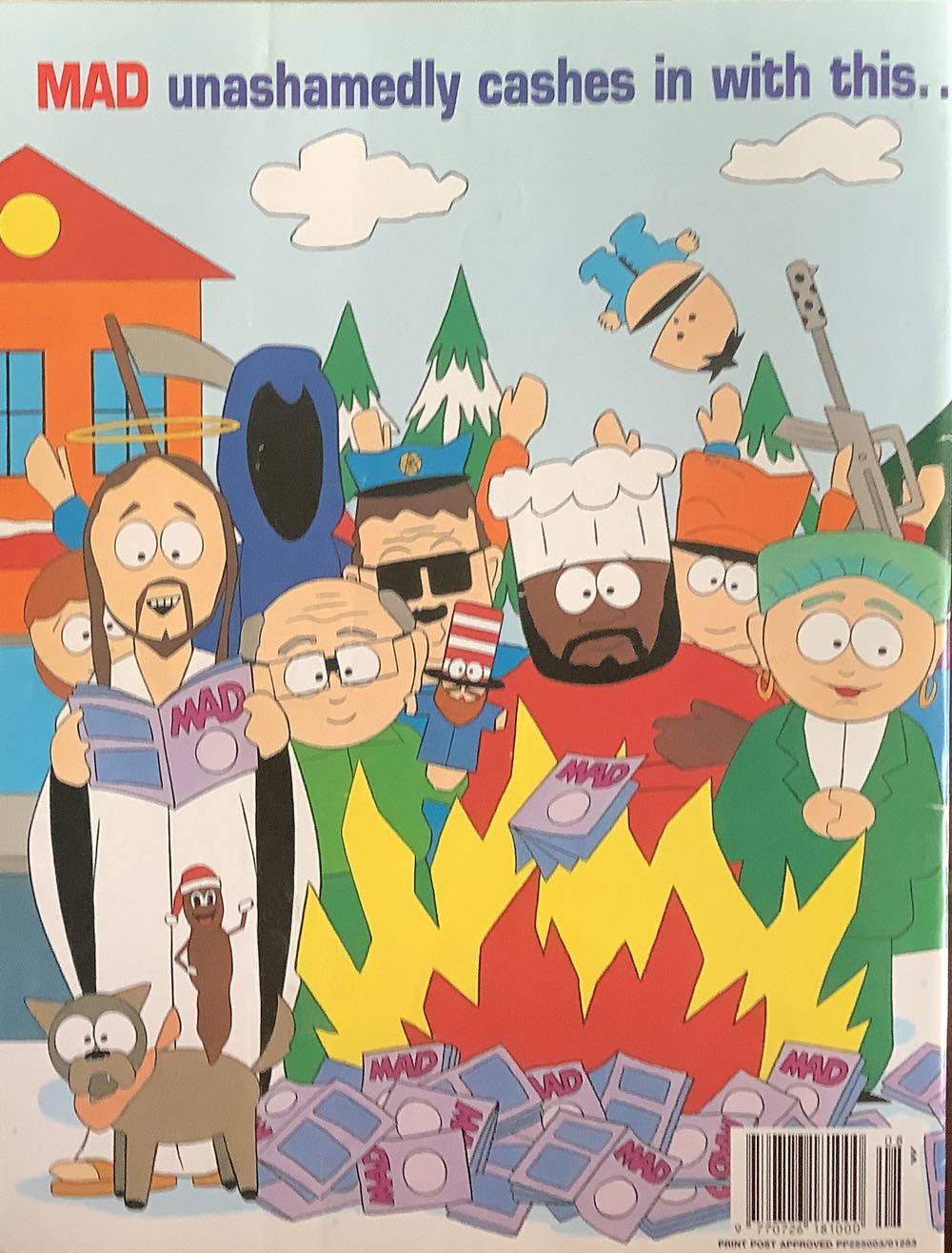 Australian Mad Magazine  (July) magazine collectible [Barcode 977072618100008] - Main Image 2