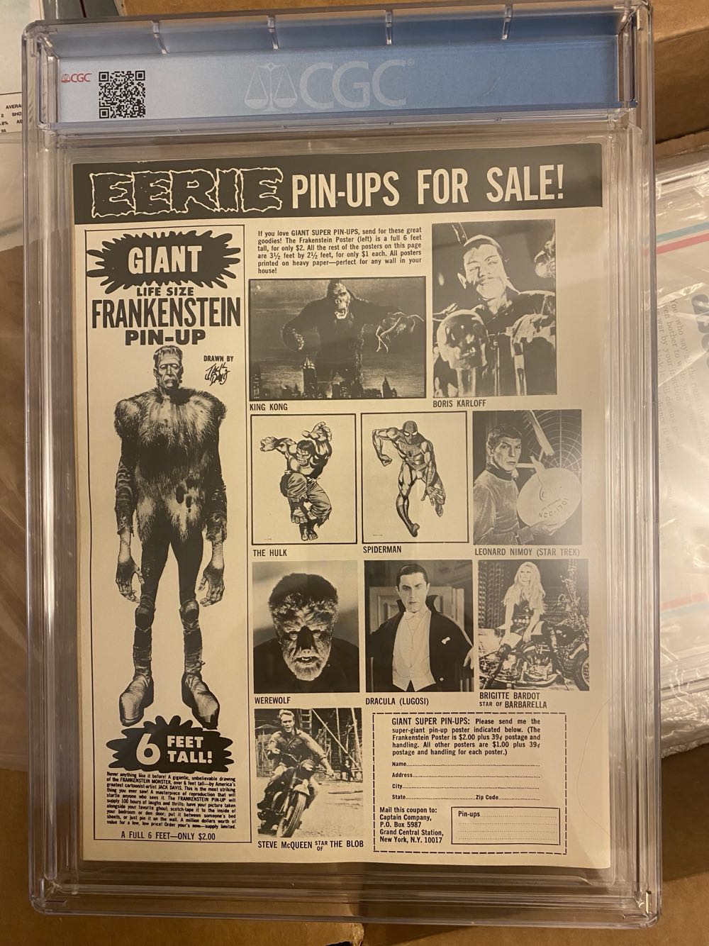 Eerie  (July) magazine collectible - Main Image 2