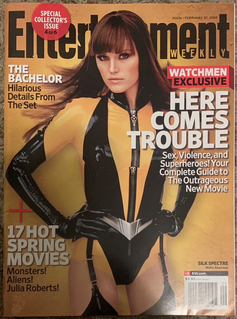 Entertainment Weekly Watchmen Exclusive  (February) magazine collectible - Main Image 1