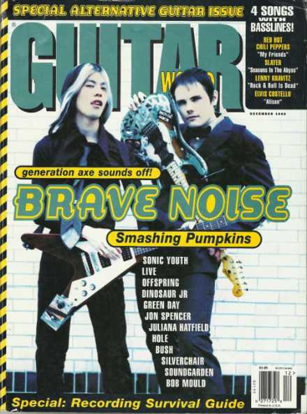 Guitar World Brave Noise Smashing Pumpkins   (December) magazine collectible [Barcode 027172000058] - Main Image 1