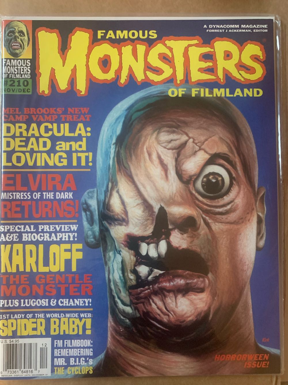 Famous Monsters Of Filmland CGC. 3928188008 4.0
