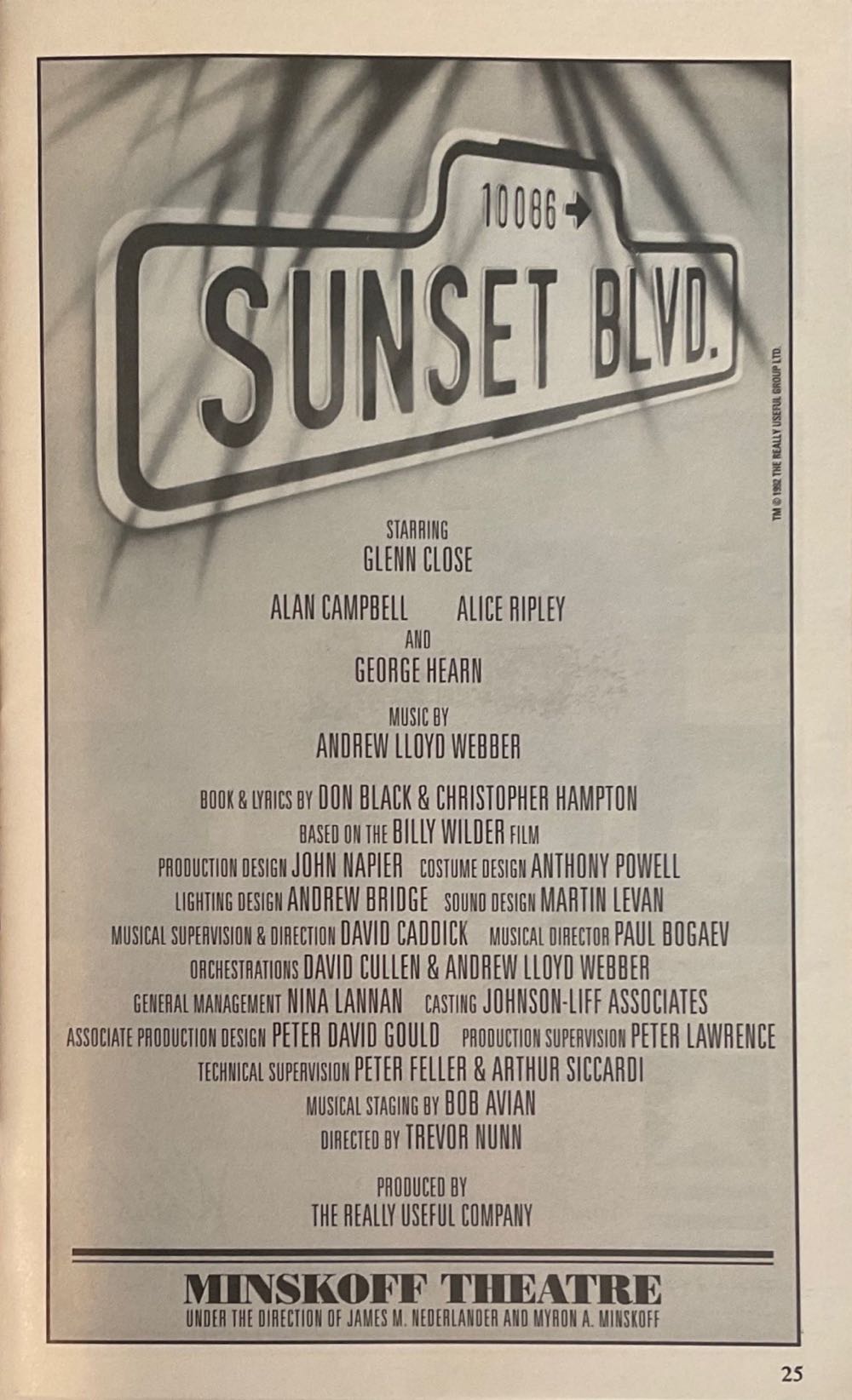 Sunset Blvd  (June) magazine collectible - Main Image 2