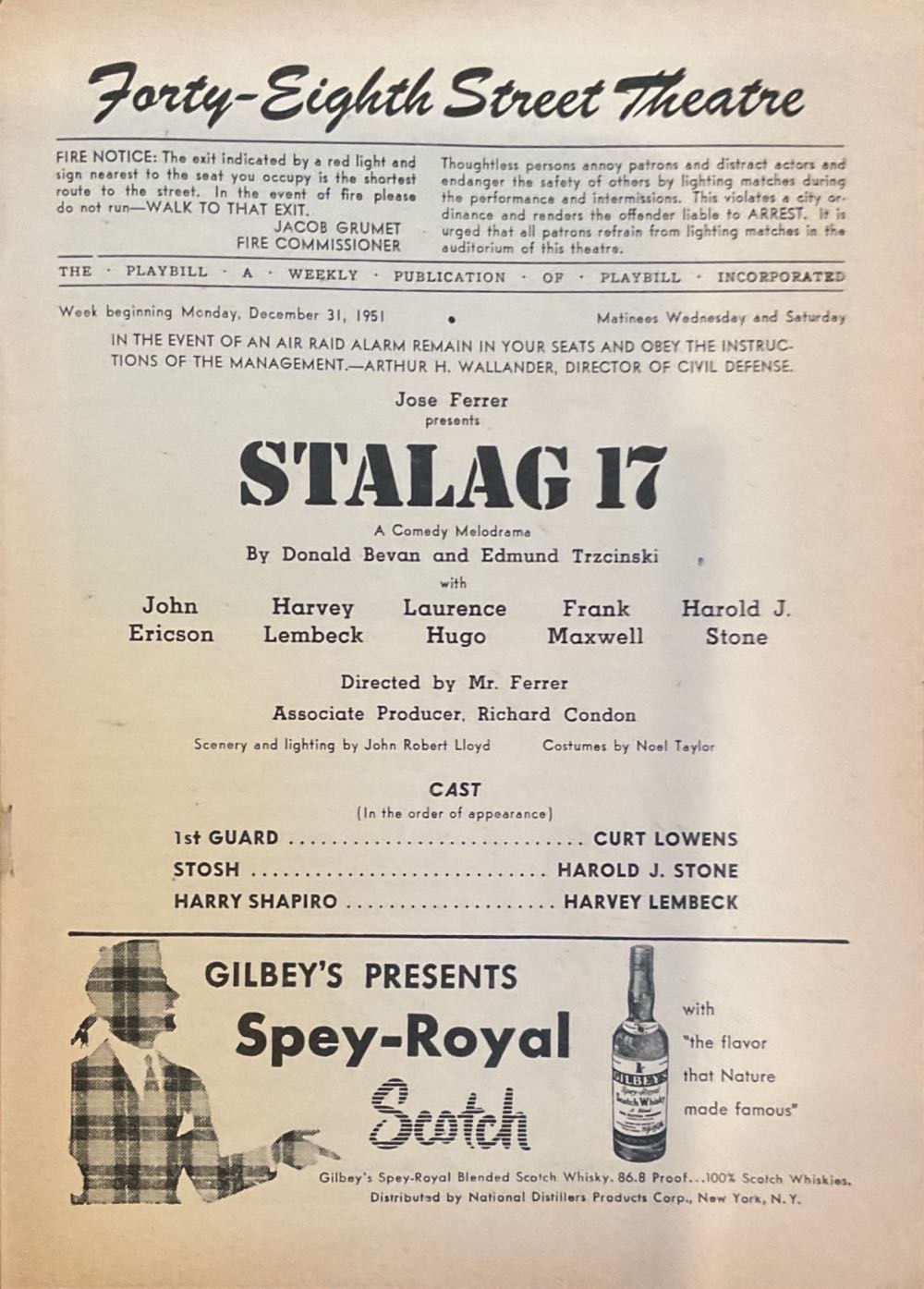 Stalag 17  (December) magazine collectible - Main Image 2