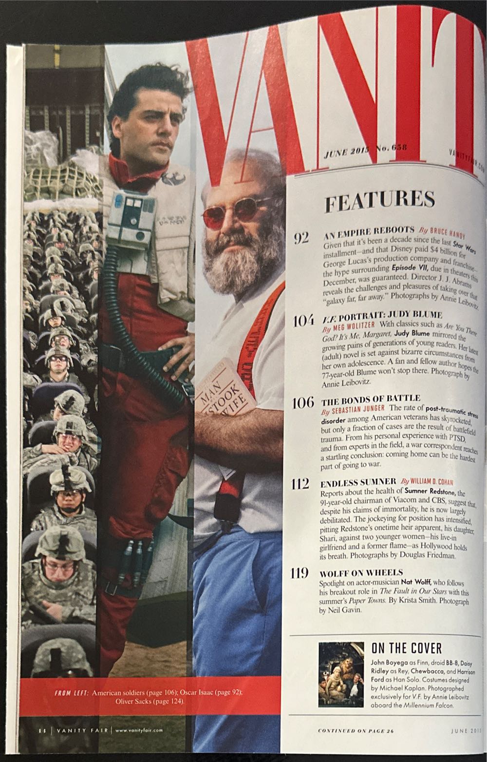 Vanity Fair  (June) magazine collectible [Barcode 07511000004206] - Main Image 3