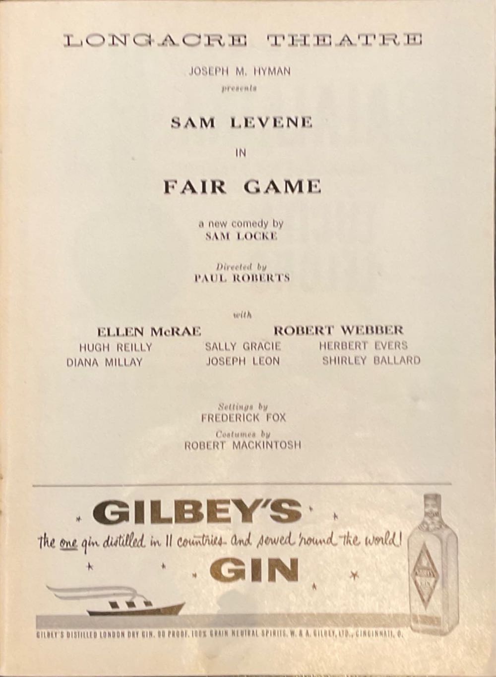 Fair Game  (December) magazine collectible - Main Image 2