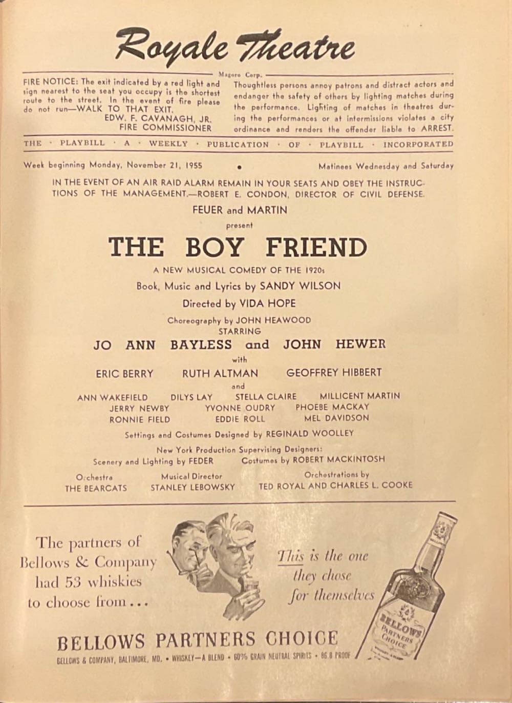 The Boy Friend  (November) magazine collectible - Main Image 2