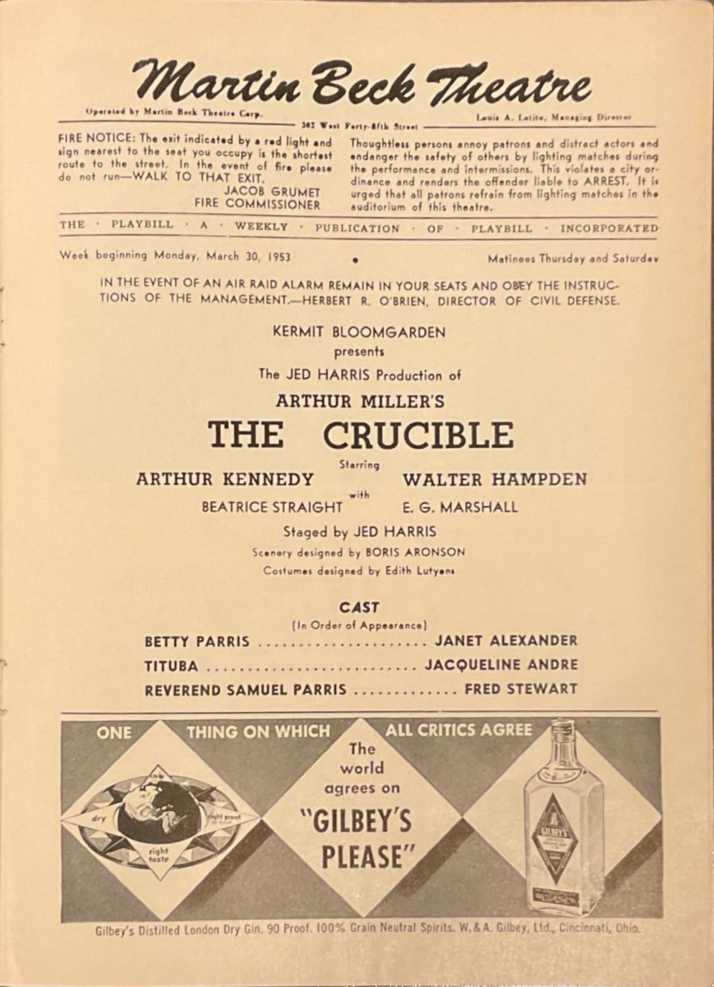 The Crucible  (March) magazine collectible - Main Image 2