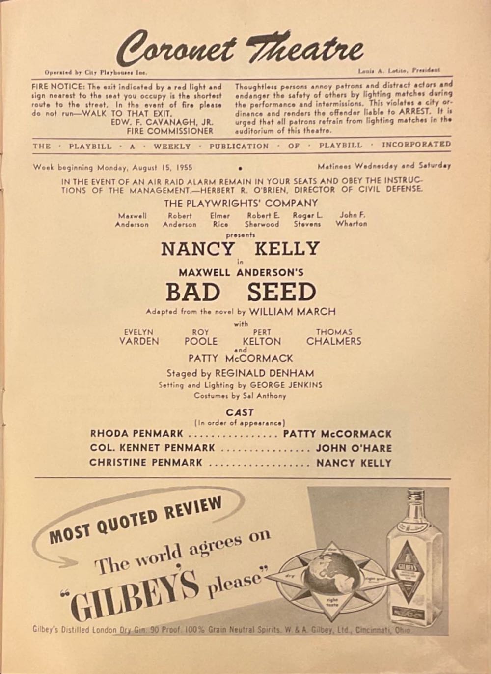 Bad Seed  (August) magazine collectible - Main Image 2