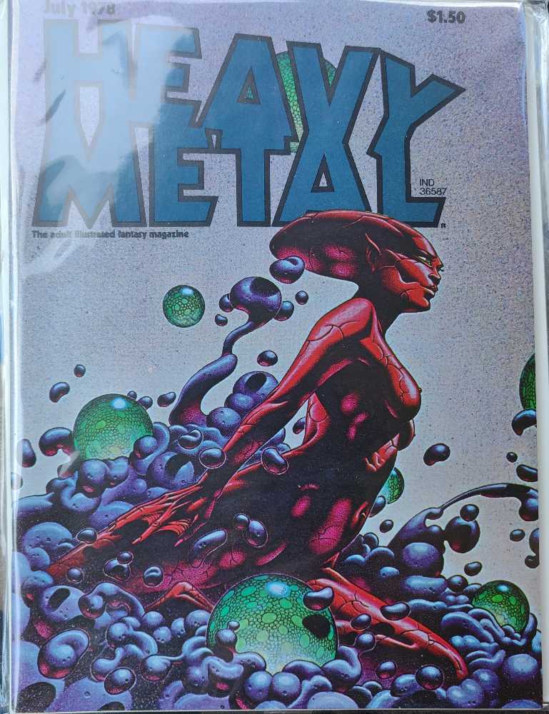 Heavy Metal  (July) magazine collectible - Main Image 3