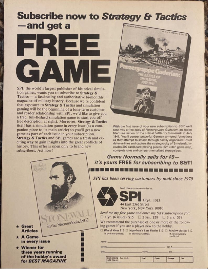 Space Wars Vol 3 No 1  (March) magazine collectible - Main Image 2