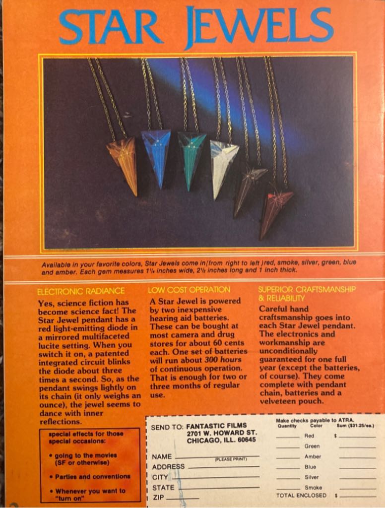 Fantastic Film Vol 2 No 1  (September) magazine collectible - Main Image 2