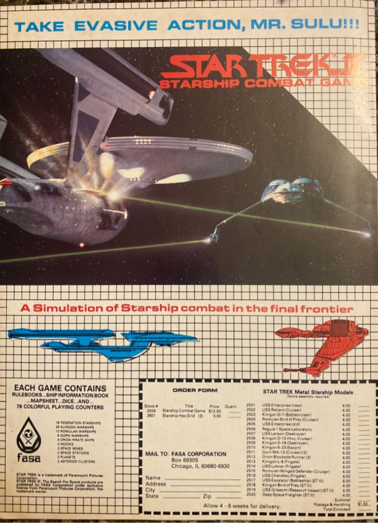 Star Trek III Official Movie Magazine  magazine collectible - Main Image 2