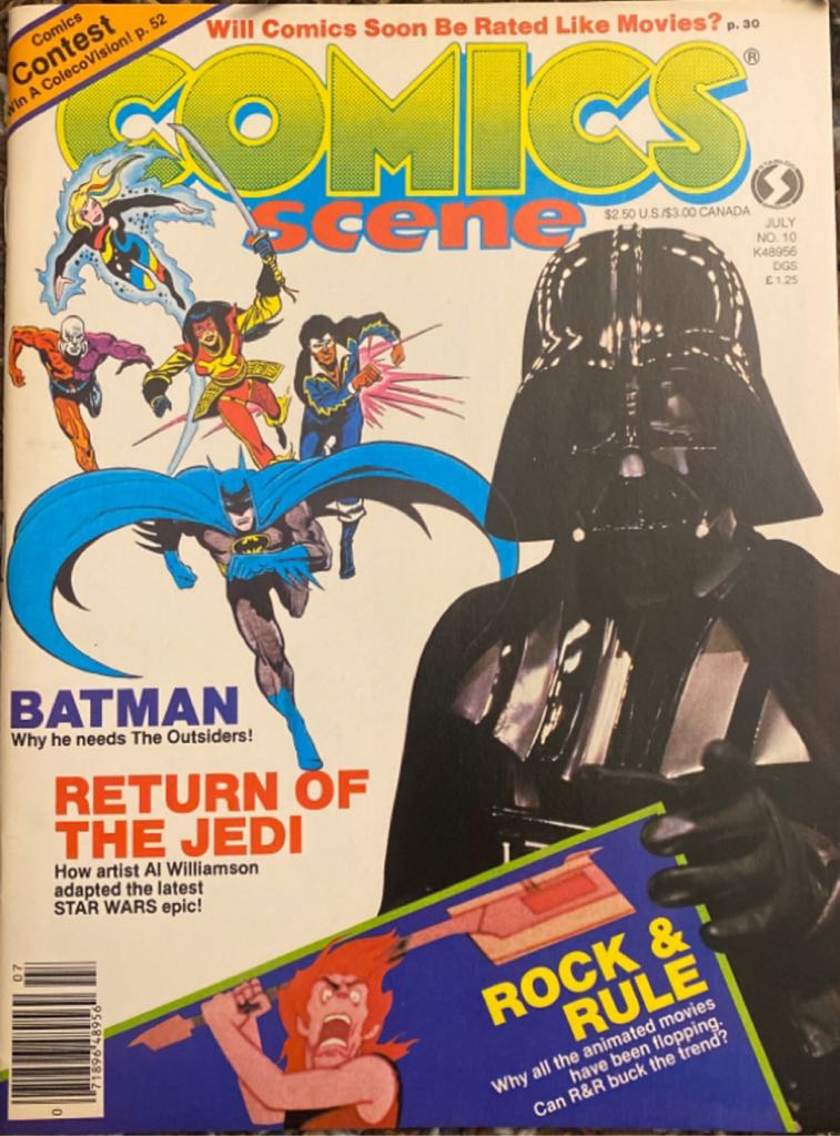 Comic Scene Vol 2 No 10  (July) magazine collectible - Main Image 1