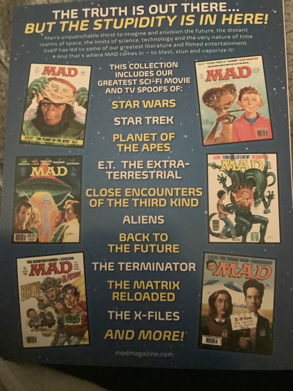 Mad Spoofs Star Wars And Other Sci-Fi  magazine collectible [Barcode 07244010525625] - Main Image 2