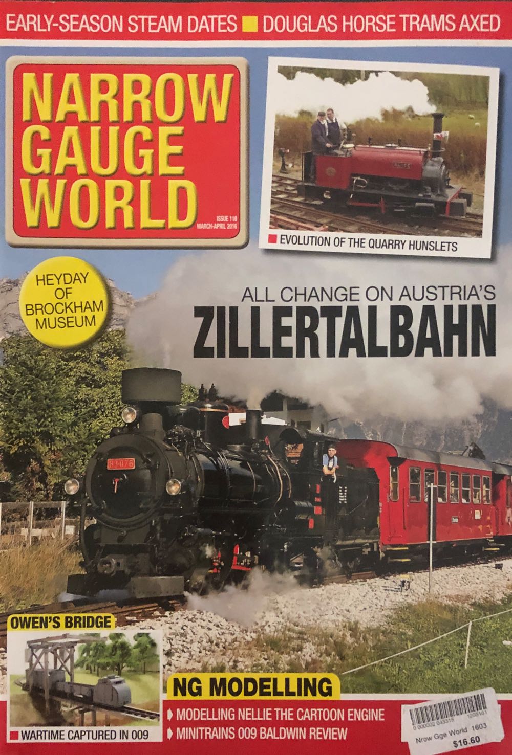Narrow Gauge World  (April) magazine collectible - Main Image 1