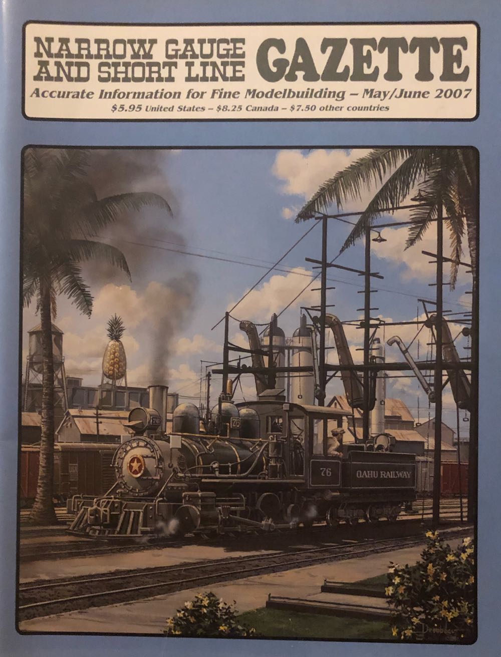 Narrow Gauge Gazette  (June) magazine collectible - Main Image 1