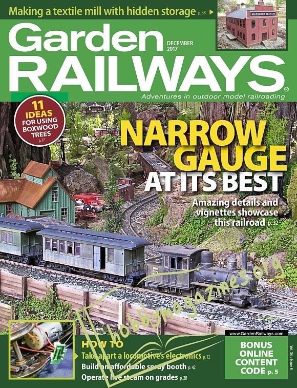 Garden Railways  (December) magazine collectible - Main Image 1