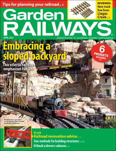 Garden Railways  (April) magazine collectible - Main Image 1