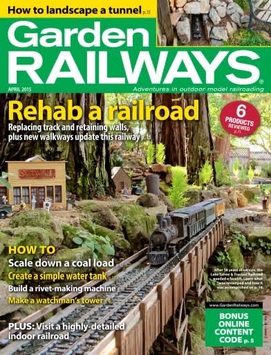 Garden Railways  (April) magazine collectible - Main Image 1