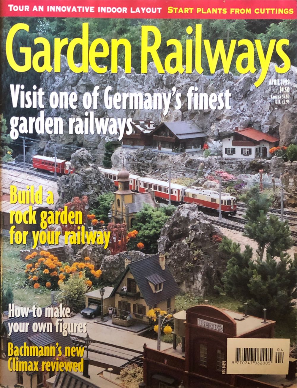 Garden Railways  (April) magazine collectible - Main Image 1