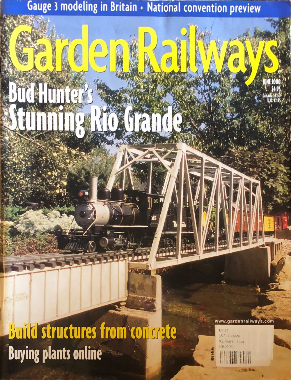 Garden Railways  (June) magazine collectible - Main Image 1