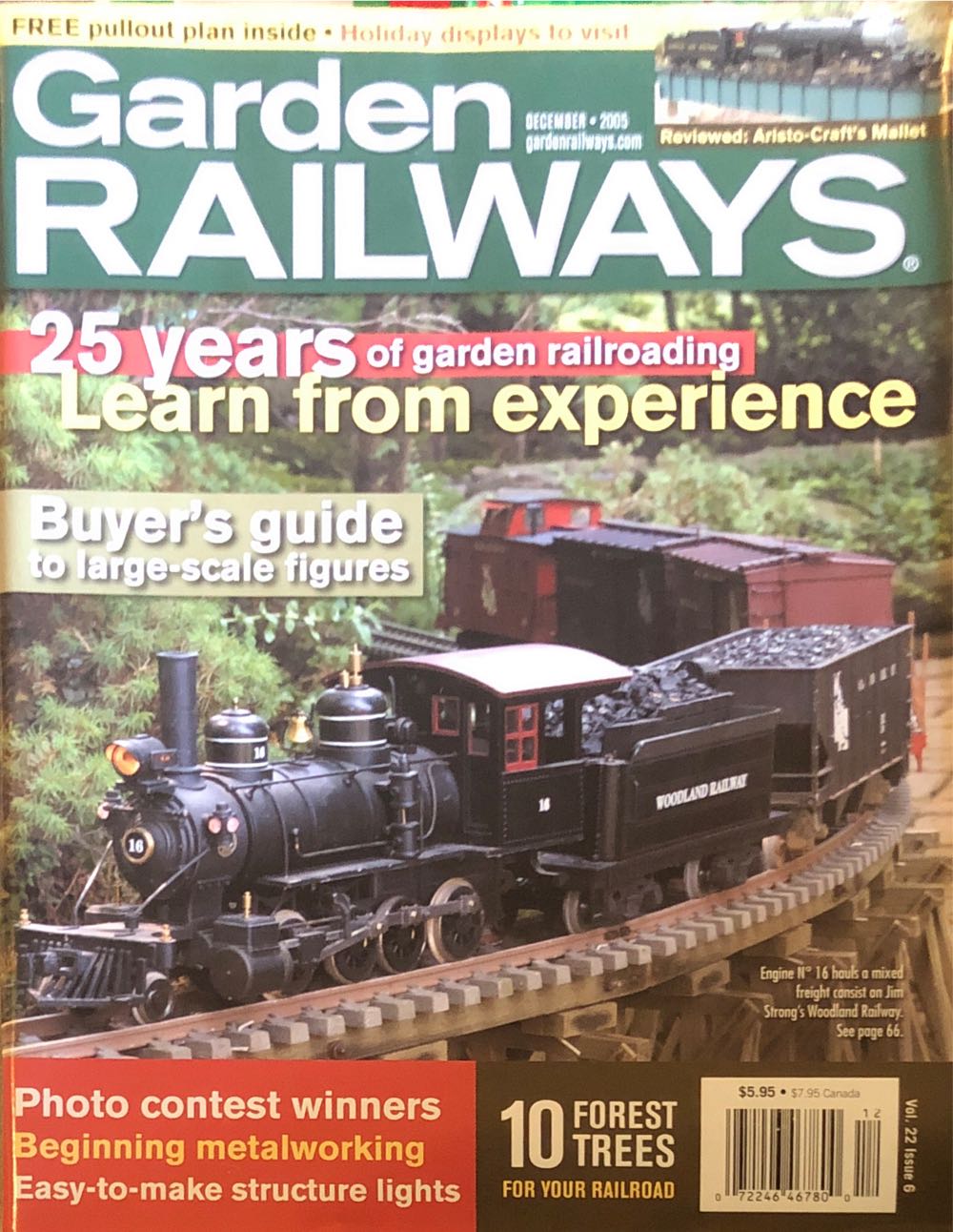 Garden Railways  (December) magazine collectible - Main Image 1