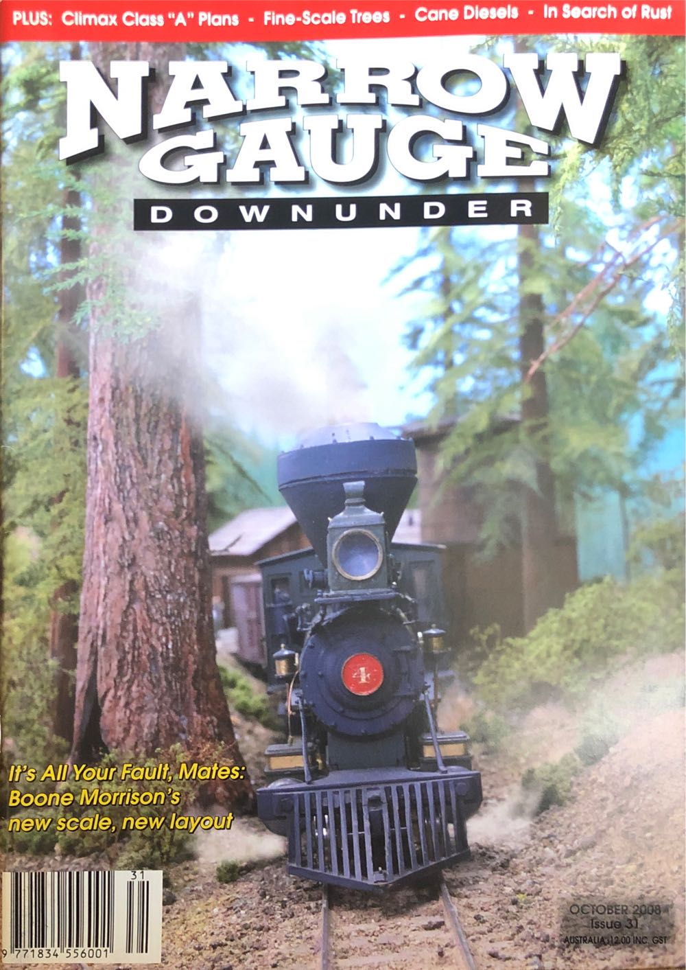 Narrow Gauge Downunder   (October) magazine collectible - Main Image 1