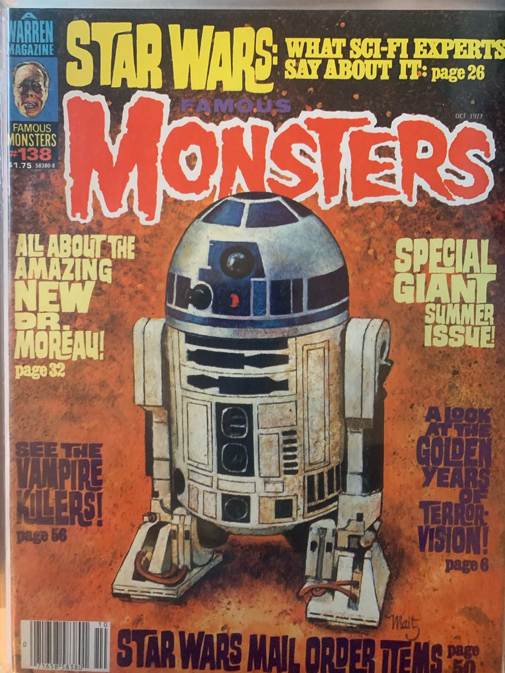 Famous Monsters Of Filmland (October) magazine collectible - Main Image 1