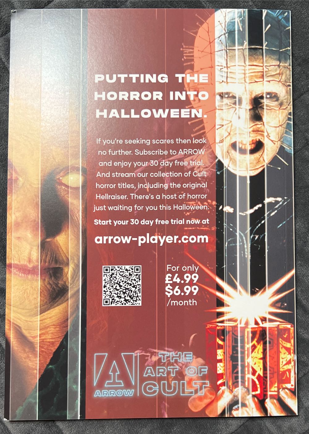 Fangoria Vol. 2 #17 Newsstand Cover  (October) magazine collectible - Main Image 2