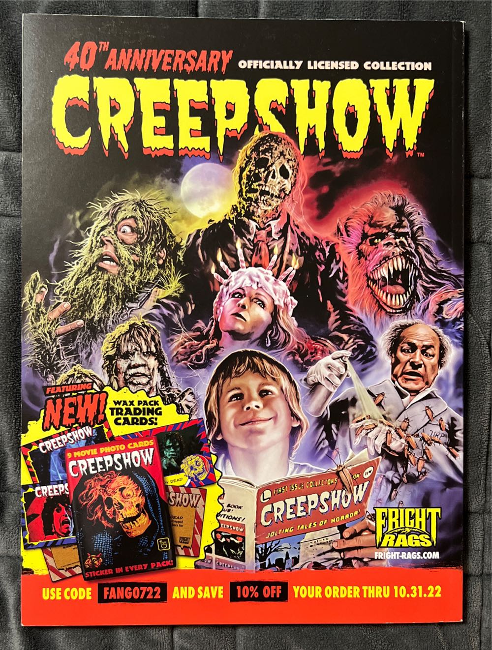 Fangoria Vol. 2 #16 Newsstand Cover  (July) magazine collectible - Main Image 2