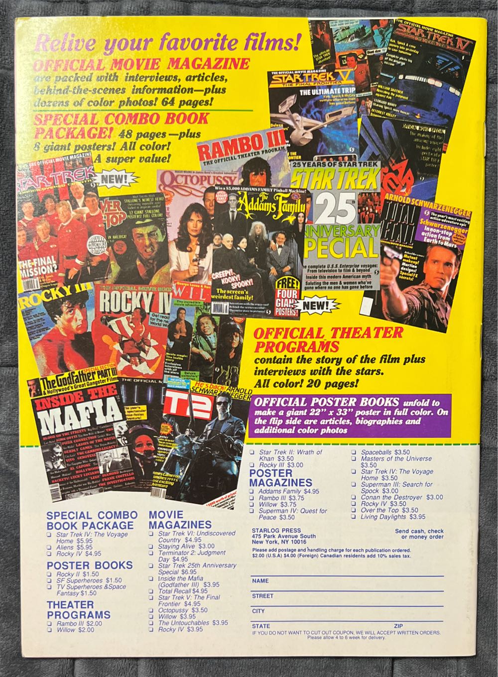 Fangoria #112 Hellraiser III  (May) magazine collectible - Main Image 2