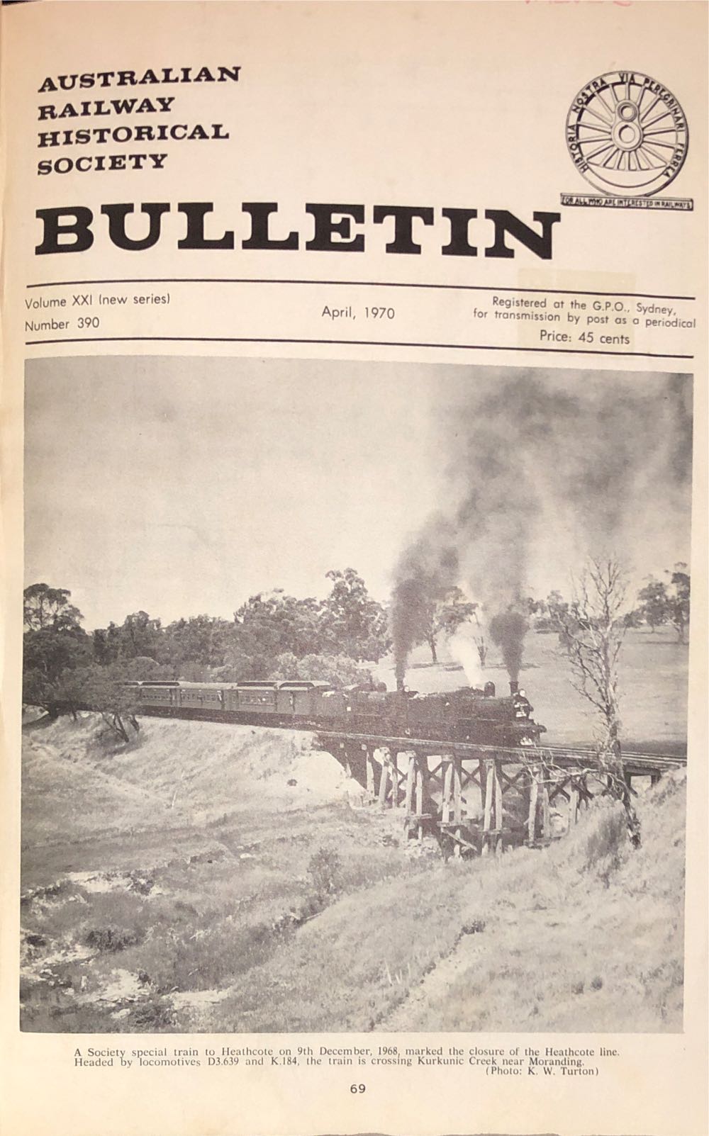 ARHS Bulletin  (April) magazine collectible - Main Image 1