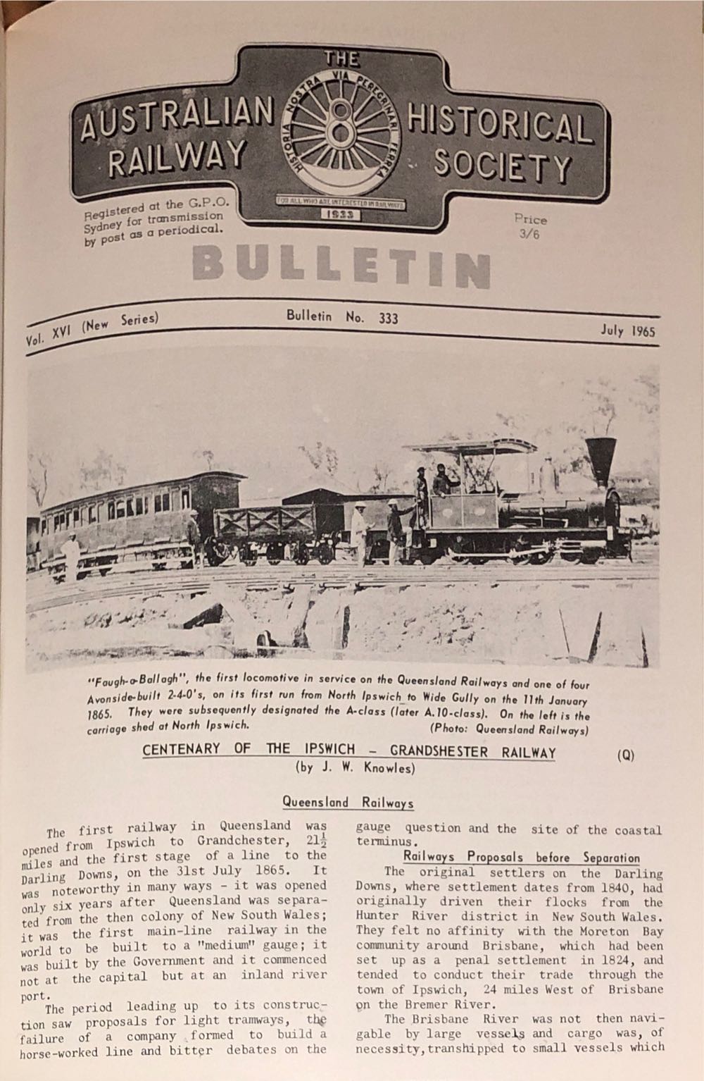 Railway Digest