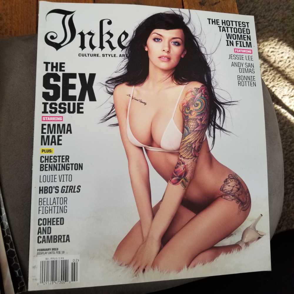 Inked  (February) magazine collectible - Main Image 1