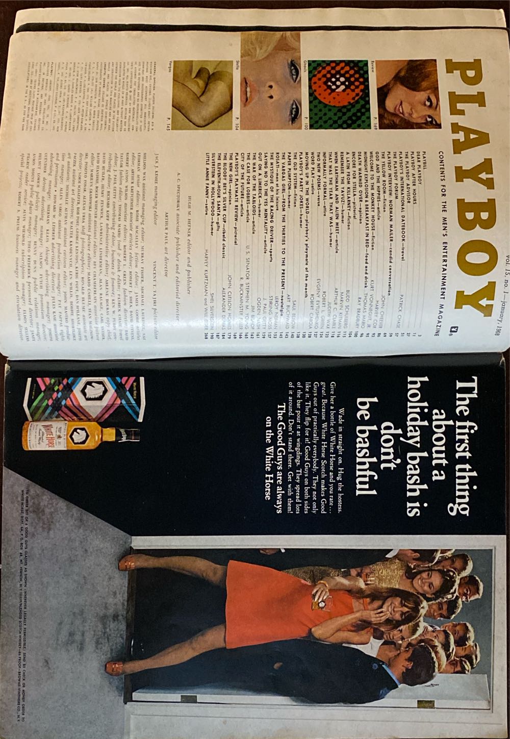 Playboy 1968 - 01  (January) magazine collectible - Main Image 3