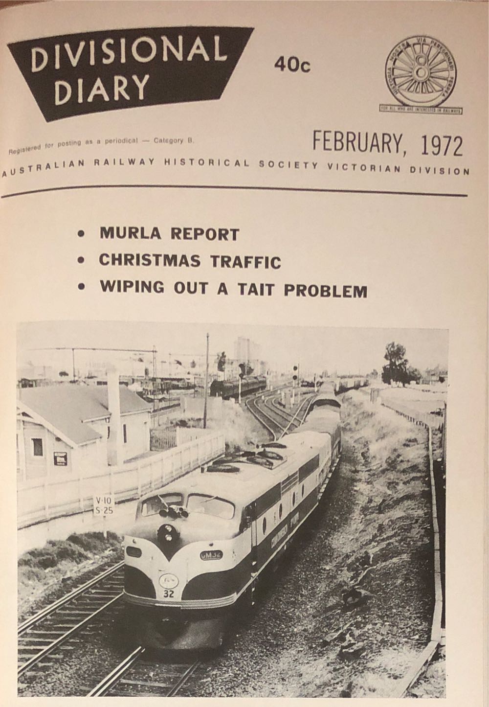 Divisional Diary   (February) magazine collectible - Main Image 1