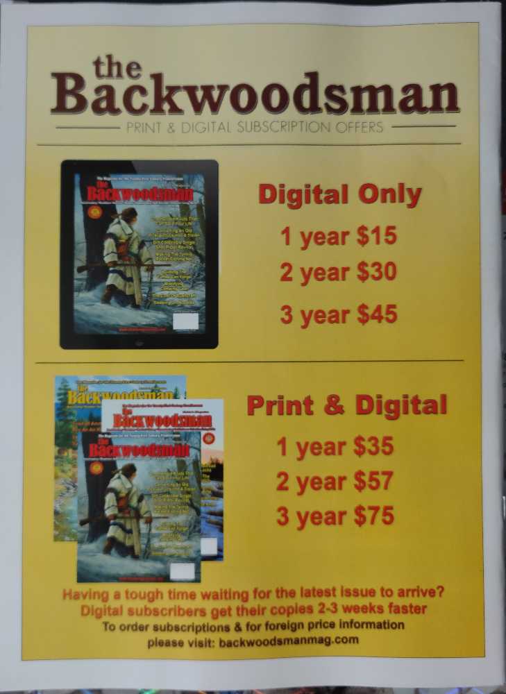 the Backwoodsman  (November) magazine collectible - Main Image 2