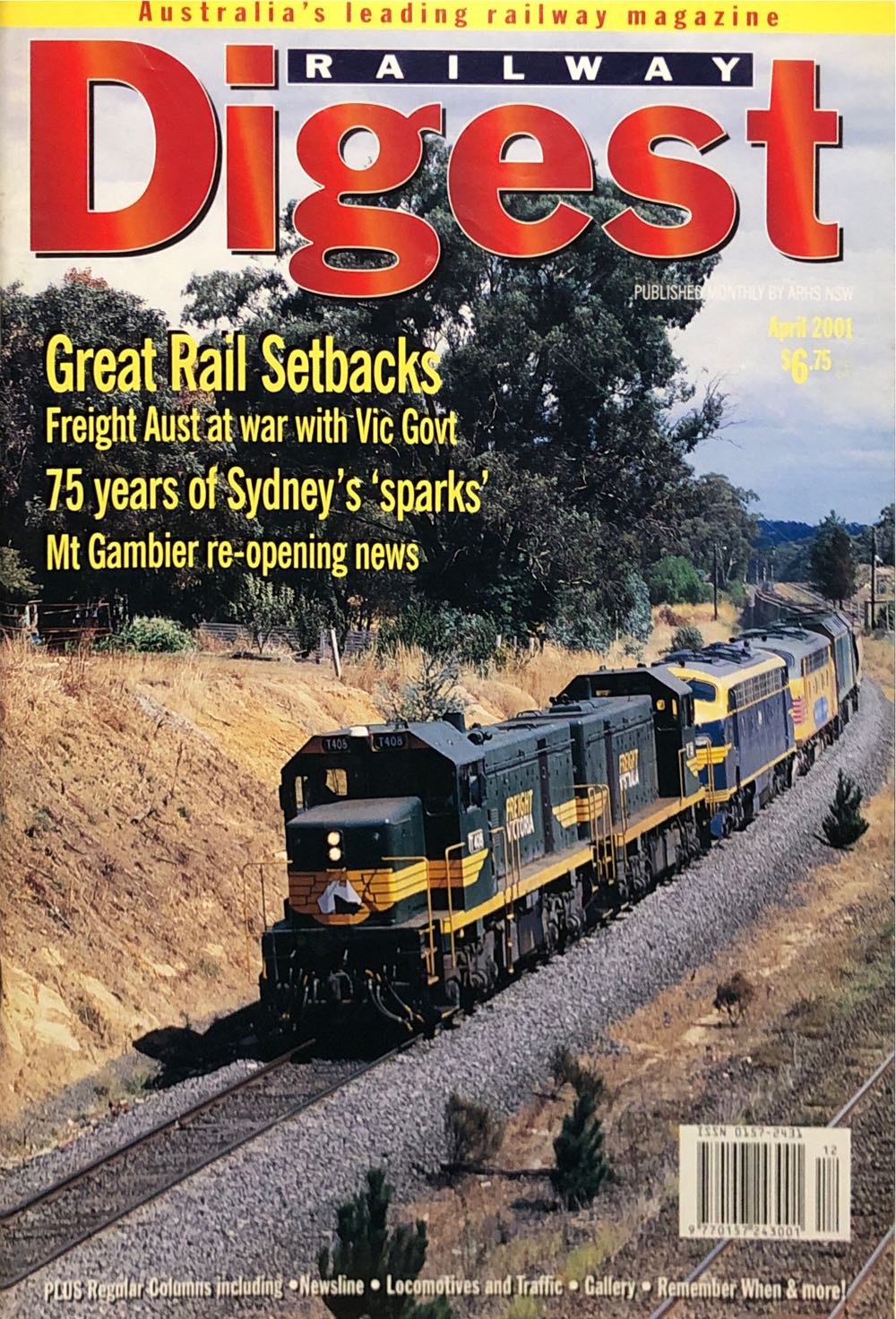 Railway Digest  (April) magazine collectible - Main Image 1